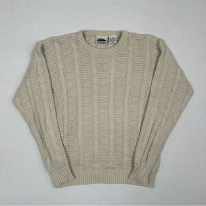 90s Northern Elements Cable Knit